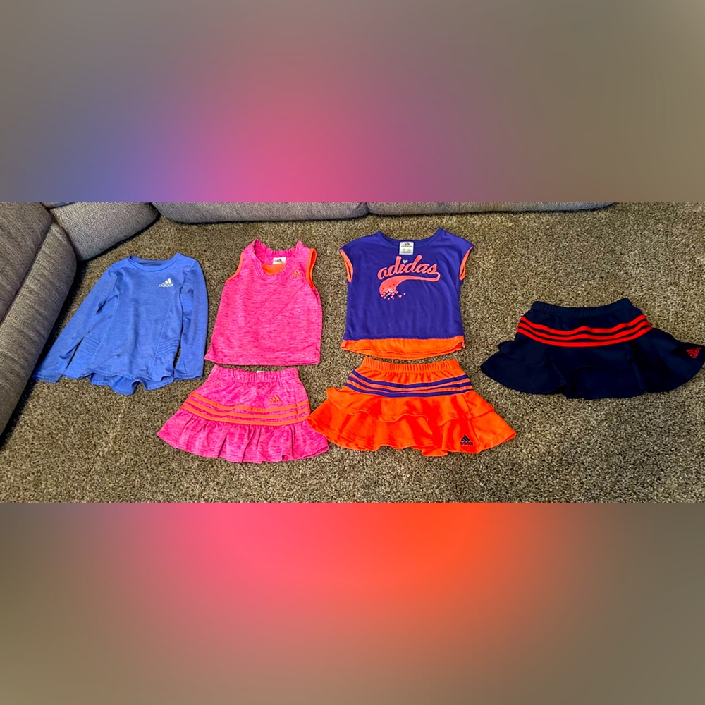 Girls Adidas Lot 3T